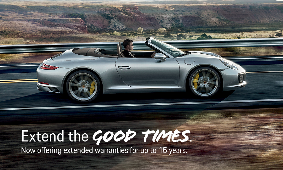 Porsche offers the best warranty program in the industry.